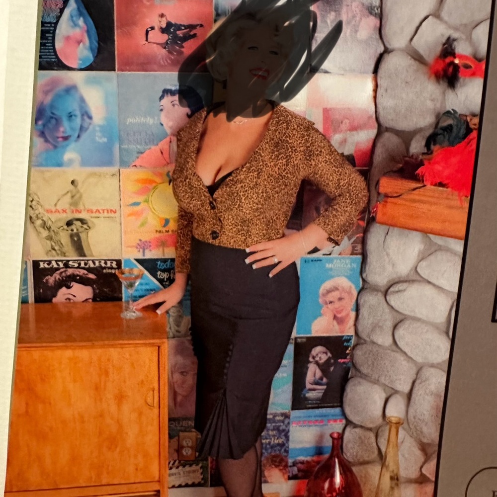 Leopard Print Blazer jacket